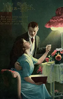 Belle Elise Collection: Couple holding hands and gazing at one another