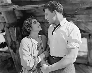 Affections: Couple holding each other's hands and smiling