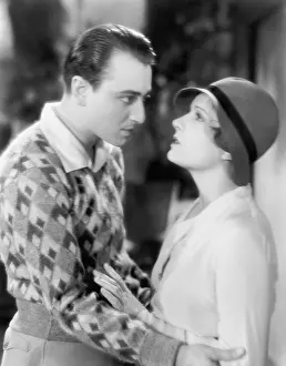 Affections: Couple holding each other and talking