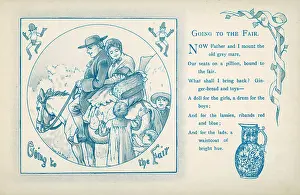 Gingerbread: Couple on a horse going to the Fair