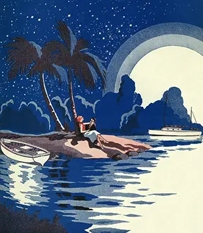 Beached: Couple on Island