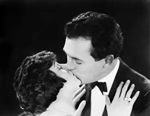 Closeness: Couple kissing each other