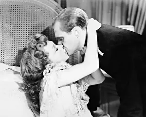 Affections: Couple kissing each other