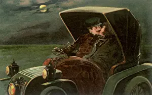 Buggy: Couple Kissing in Car