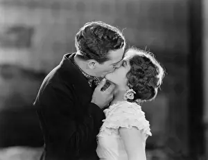 Intimacy: Couple kissing passionately