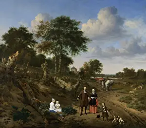 Breaches: Couple in a Landscape