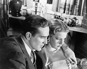 Affections: Couple looking intense and worried