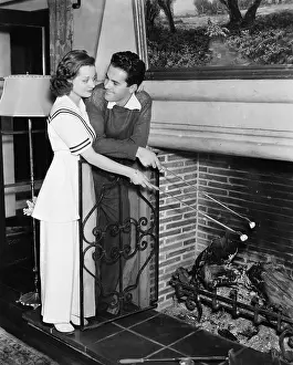 Affections: Couple looking at each other in love
