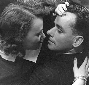 Entwined: Couple in love, 1940s