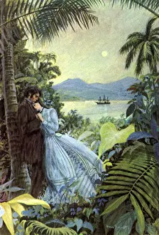 Couple under Moonlight