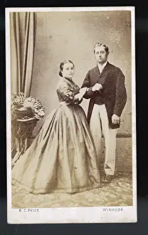 Chignon: Couple in a Photographer's Studio