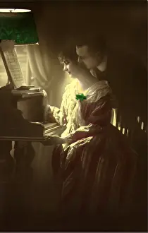 Peers: Couple at Piano