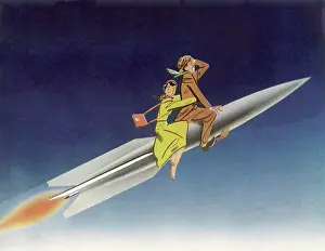 Humerous: Couple Ride Rocket