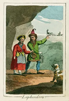 Lapps: A couple of Sami people