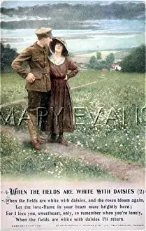C1915: COUPLE/SOLDIER C1915