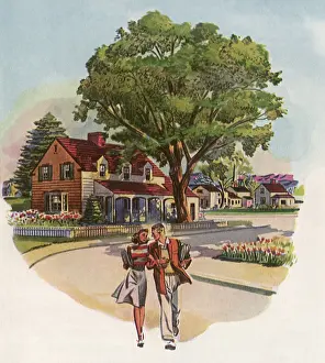 Devote: Couple in Sunny Suburb