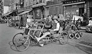 Artois: Couple on a two-seater cycle, Belgium