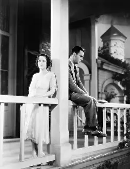 Dejected: Couple upset with each other