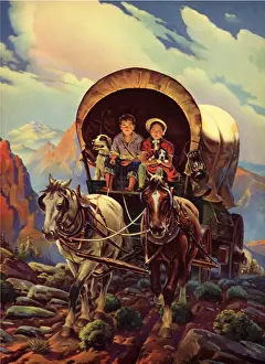Reigns: Couple on Wagon