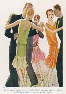 Flaring: Couples dancing 1927
