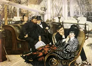 Intimate: Couples on Deck, by Tissot