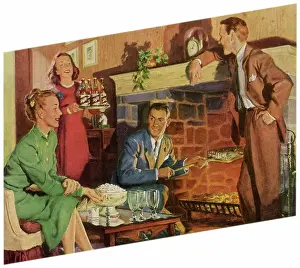 Kneels: Couples Relax Together