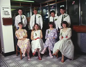 Helston: Couples taking part in Helston Floral Dance, Cornwall