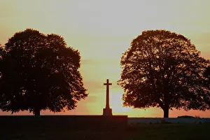 Courcelette: Courcelette Cemetery - Somme Battlefield