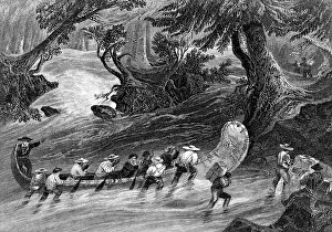 Upstream: Coureurs De Bois Unlicensed Fur Traders Canoeing