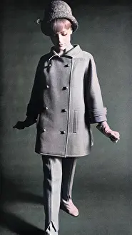 Twill: Courreges fashion, 1964