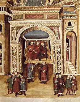 Brescia: Court of the Great Knight. Illustration from
