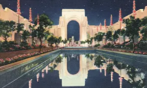 Calif: Court of Reflections. San Francisco