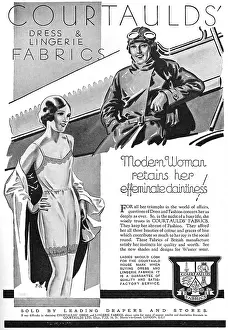 Ladylike: Courtaulds advertisement