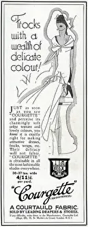 Courgette: Courtaulds Courgette Advertisement
