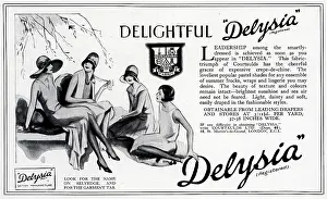 Donning: Courtaulds Delysia Advertisement