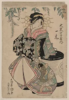 Hairpins: The courtesan Ichimoto of Daimonji-ya