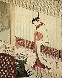 1768: Courtesan on the Veranda