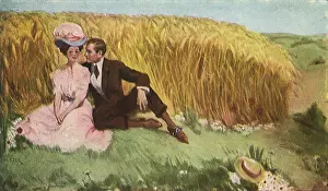 Closely: Courting by Wheat Field