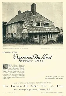 Dene: Courtrai-Du Nord Tile Advertisement