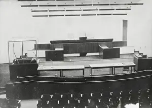 Courtrooms: Courtroom. Process of Adolf Eichmann in Jerusalem. 10th