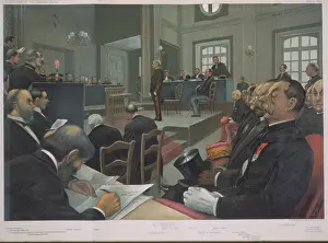 Adventurers: Courtroom scene of the espionage trail of ?
