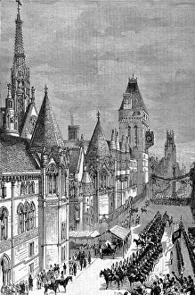 Cortege: COURTS OF JUSTICE 1882