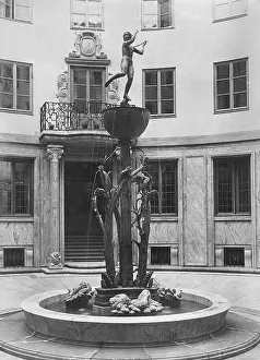 Matchstick: Courtyard in Copenhagen, 1934