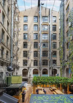 Reuse: Courtyard, Docks de Marseille, Marseilles, Provence, France