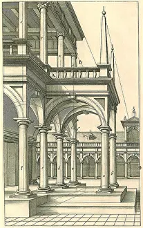 Obelisks: Courtyard, Gallery View