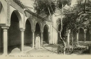 Basha: Courtyard of Hassan Basha Mosque, Oran