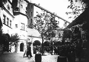 Hofbraeuhaus: Courtyard of the Hofbraeuhaus in Munich