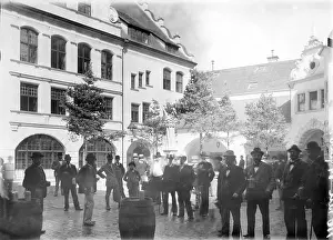 Hofbraeuhaus: Courtyard of the Hofbraeuhaus in Munich