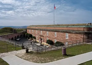Haxo: Courtyard of Honour, Citadelle de Belfort, Belfort, France