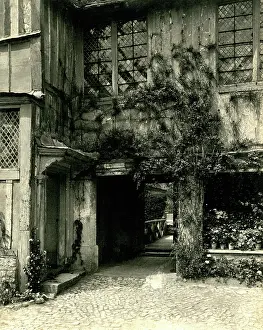 Mote: The Courtyard, Ightham Mote, Kent